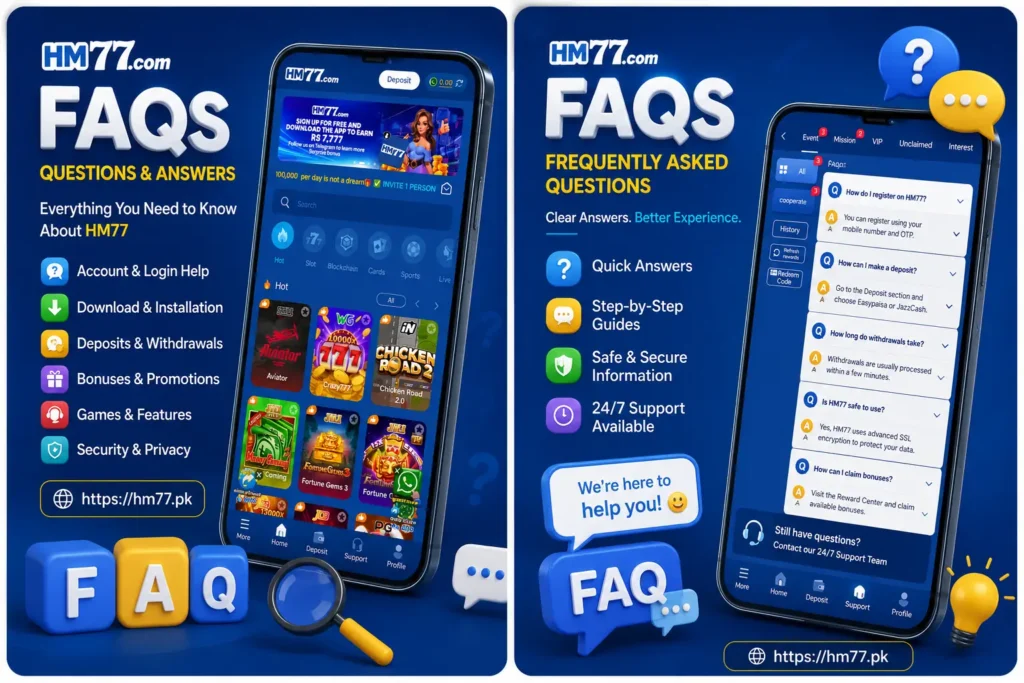 HM77 FAQs