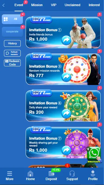 HM77 Game Bonuses